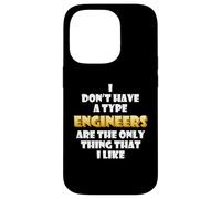Engineer Joke Costume for Civil Mechanical Engineering Wife Case for iPhone 14 Pro