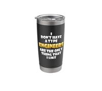 Engineer Joke Costume for Civil Mechanical Engineering Wife Stainless Steel Insulated Tumbler