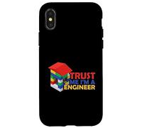 Engineer Kids Children Toy Build Builder Big Building Blocks Case for iPhone X/XS