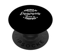 Engineer Powered By Passion Driven By Purpose Profession PopSockets Adhesive PopGrip