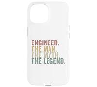 Engineer The Man The Myth The Legend Funny Technical Humor Case for iPhone 15