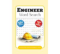 Engineer Word Search Puzzle Book: Word Searches with Easy-to-Read Print about Design, Machines, Problem Solving, and More | 6 x 9 Inches, 110 Pages | ... Gift for Vacations, Holidays, and Free Time