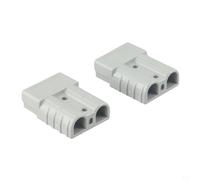 Engineered Durability Get Your Hands on the Reliable Set of Two Connectors Rated at 50A (Grey)