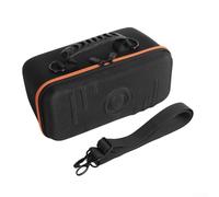 Engineered EVA Case for Marshall Middleton II Speaker Shockproof Water-Resistant Outer Shell Precision-Fit Soft Lined Interior Zipper for access 26 x(black+orange)