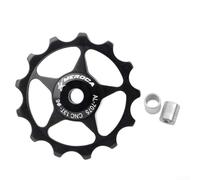 Engineered for Excellence Aluminum Alloy and Sealed Steel in the 1113T Bicycle Pulley Design (13T black)