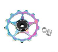 Engineered for Excellence Aluminum Alloy and Sealed Steel in the 1113T Bicycle Pulley Design (13T colorful)