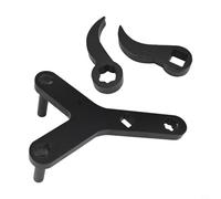 Engineered Lower Control Prying Tool for 12 Drive Extensions Enhanced Leverage and Grip
