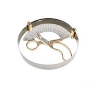 Engineered Metal Ruler For Assessing Cap Fit And Ring Size With Minimal User Effort And Maximum Functional Longevity(49-62cm)