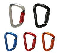 Engineered Performance High Load Capacity of the 25KN Climbing Carabiner For Serious Climbers Only (Orange)