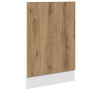 Engineered Wood Dishwasher Panel in Lyon Artisian Oak Finish with Sleek Rectangular Silhouette for Modern Kitchen Hanging Cabinet and Contemporary Kitchen Cabinet Design