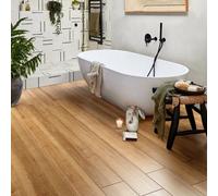 Engineered Wood Flooring Chene50 Lacquered Brown Plank (20mm Thick X 190mm Wide)