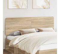 Engineered Wood Headboard Sonoma Oak 183x3x100 cm Modern Design Easy Assembly