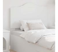 Engineered Wood Headboard White 93x3x100 cm Minimalist Design for Bedroom Decor