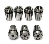 Engineering 7Pcs ER11 Spring Collet Chuck Set Designed for Efficiency in for CNC Machinery Usage