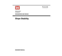 Engineering and Design: Slope Stability (Engineer Manual 1110-2-1902)