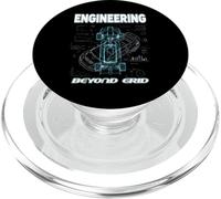 ENGINEERING BEYOND GRID Racing Team Engineers Pit Crew Race PopSockets PopGrip for MagSafe