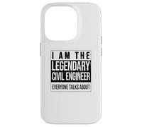 Engineering Birthday born Civil-Engineer Case for iPhone 14 Pro