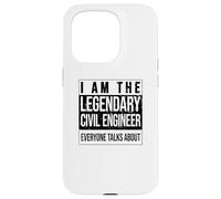 Engineering Birthday born Civil-Engineer Case for iPhone 15 Pro