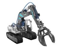 Engineering Building Toy - Construction Vehicle Assembly Kit, Machine Track Toy | Fun Hydraulic Power Toy with Durable Parts, Learning Learning for Children and Practical Projects