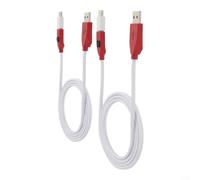 Engineering Cable For Redmi 9008 Bootloader Repair Deep For Flash | 2-in-1 Deep Cable For MIUI Bootloader Repair Forced Entry 9008 Mode For Durable PVC Engineering Line(W231 Flashing Cable)