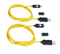 Engineering Cable For Redmi 9008 Bootloader Repair Deep For Flash | 2-in-1 Deep Cable For MIUI Bootloader Repair Forced Entry 9008 Mode For Durable PVC Engineering Line(W232 Flashing Cable)