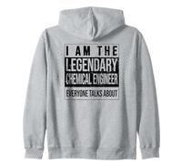 Engineering,-Chemistry Birthday born Chemical-Engineer Zip Hoodie