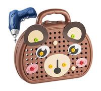 Engineering Construction Game Toy: ABS Hands On Brain, Hand-Coordination Tool, Interactive Problem Solving Kit | Parent-Child Communication, Gift