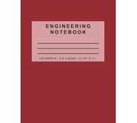 Engineering Graph Paper Notebook: 150 Pages, 8.5" x 11", 5 x 5 Grid Format for Engineers and STEM Professionals