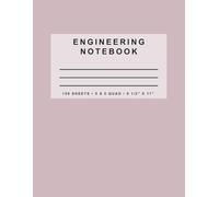 Engineering Graph Paper Notebook: 150 Pages, 8.5" x 11", 5 x 5 Grid Format for Engineers and STEM Professionals