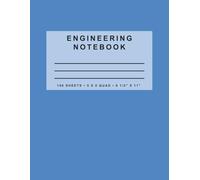 Engineering Graph Paper Notebook: 150 Pages, 8.5" x 11", 5 x 5 Grid Format for Engineers and STEM Professionals