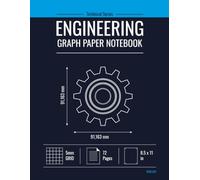 Engineering Graph Paper Notebook: 5 mm Graph Paper for Engineering, Technical Drawing, Mathematics, Architecture, Design & STEM (Engineering Paper Series)