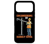 Engineering Is Rarely Civil Funny Engineer - Case for iPhone 17 Pro Max