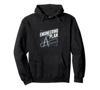 Engineering Is The Plan Civil Engineer Pullover Hoodie