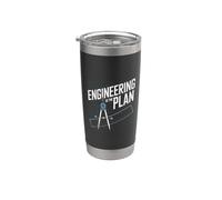 Engineering is The Plan Civil Engineer Stainless Steel Insulated Tumbler