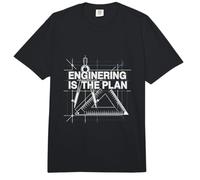 Engineering is The Plan Drafting Engineer Comfort Colors Adult Heavyweight T-Shirt