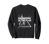 Engineering Is The Plan Drafting Engineer Sweatshirt