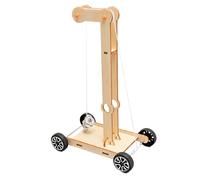 Engineering Kits Small Cart - Creative Toy Build, Simple Mechanics Kit | Interactive Science Tool with Moving Parts for Children's Research, Holiday Projects, Gift Events, Home