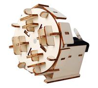 Engineering Model Tunnel Boring Machine Wooden Assembly Project for Science Activities, Family Co-Learning, and Classroom Use Tunnel Boring Machine Wooden Science Project Classroom Demo Home