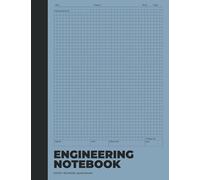 Engineering Notebook: Graph Paper Notebook, Engineering Graph Paper, Engineering Paper Notebook, Quad Ruled, 8.5 x 11, 100 Pages