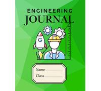 Engineering Notebook: STEM Journal for K-12 | Graph Paper for Design, Robotics & PLTW Classes