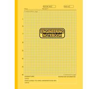 Engineering Notebook: This 120-page quad ruled 5x5 notebook in a large 8.5 x 11 size is built for structured thinking, technical sketches, detailed calculations, and problem-solving in STEM fields
