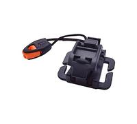 Engineering Shovel Ice Axe Clip Multifunctional Outdoor Wheel Clip Black