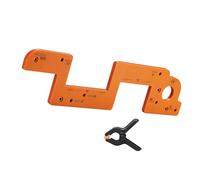 Engineering Sturdy Wood Bakelite Switches Template Accessory for Woodworking Featuring Routers Corner Jigs Daily Use Woodworking Auxiliary Tool