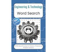 Engineering & Technology Word Search Puzzle Book: Word Searches with Easy to Read Print about Engineering, STEM Terms, Technology and More | 6x9 ... Gifts for Vacations, Holidays and Free Times