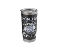 Engineering THE Future Trust Me I'm Engineer Funny Engineers Stainless Steel Insulated Tumbler