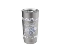 Engineering THE Future Trust Me I'm Engineer Funny Engineers Stainless Steel Insulated Tumbler
