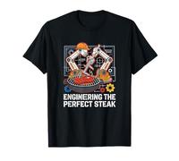 Engineering The Perfect Steak Funny Engineer BBQ Grilling T-Shirt