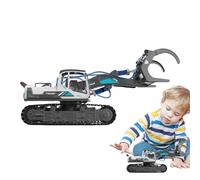 Engineering Toy Kids - Assembly Construction Vehicle, Hydraulic Power Toy | Tracking Mechanical Vehicle, Teaching Building Kit for Learning Projects