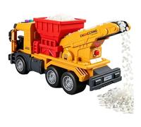 Engineering Vehicle Toys - Electric Sand Transport Truck with Sound And Light | Educational Construction Dumper with Conveyor Belt | Realistic Dump Truck Toy