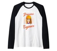 Engineering Who You Call A Princess I Want to Be an Engineer Raglan Baseball Tee